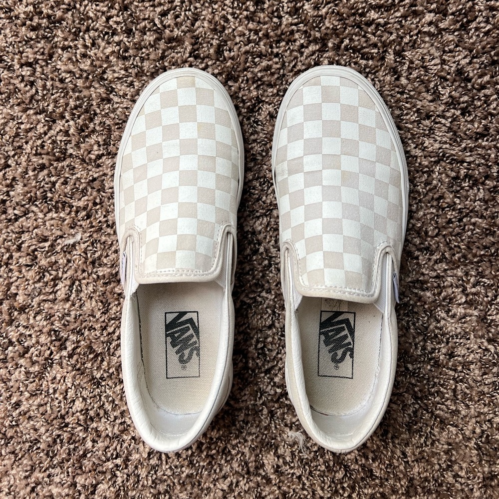 Checkered Vans